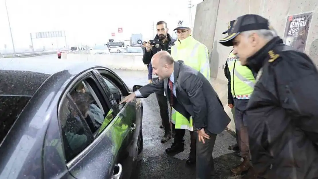 Ağrı'da bayram öncesi trafik denetimi yapıldı