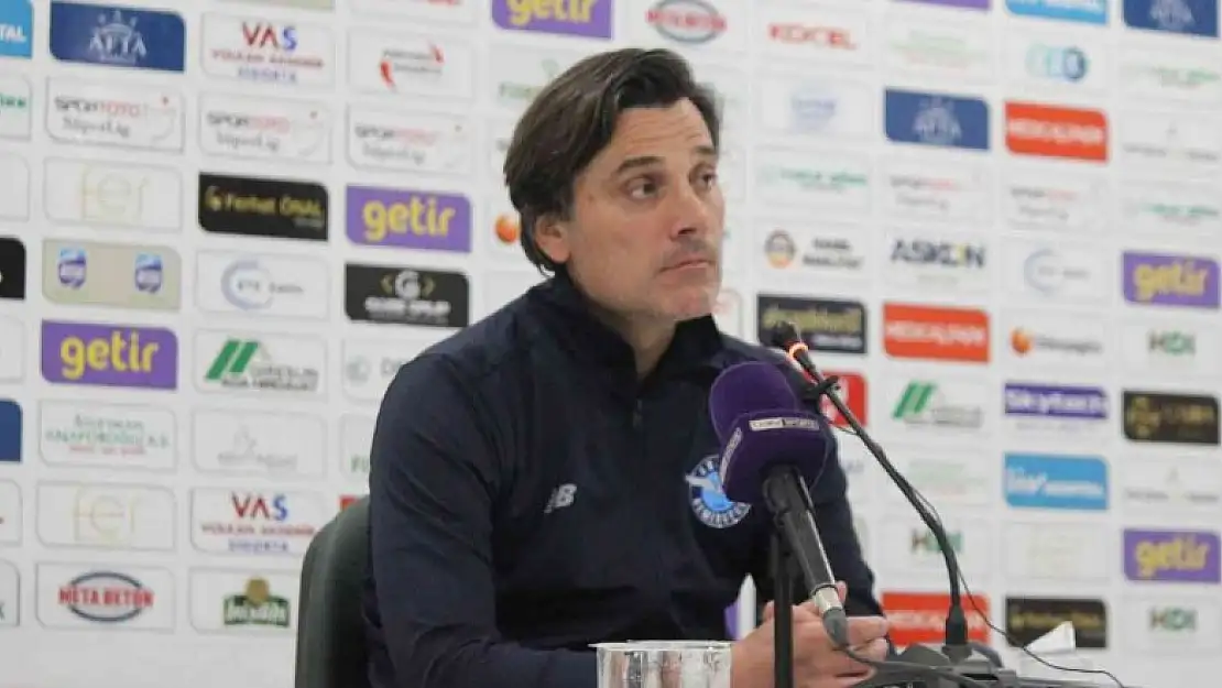 Vincenzo Montella: 'Kendi performansımızdan uzak bir çizgi çizdik'