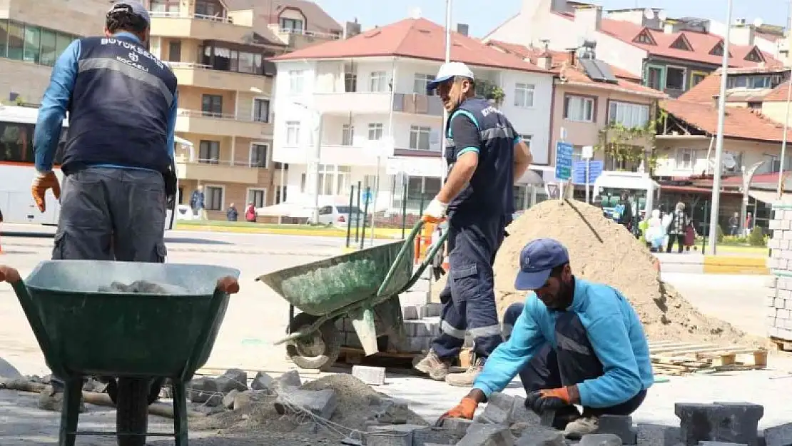 Otogarda bayram hazırlığı