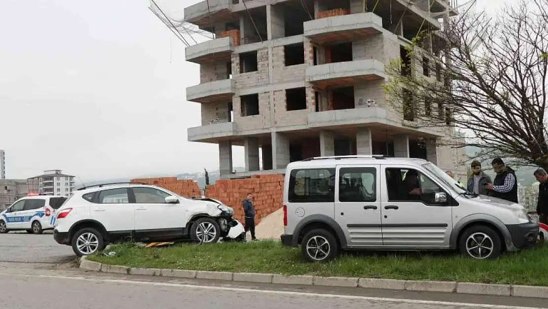 Samsun'da trafik kazası: 2 yaralı