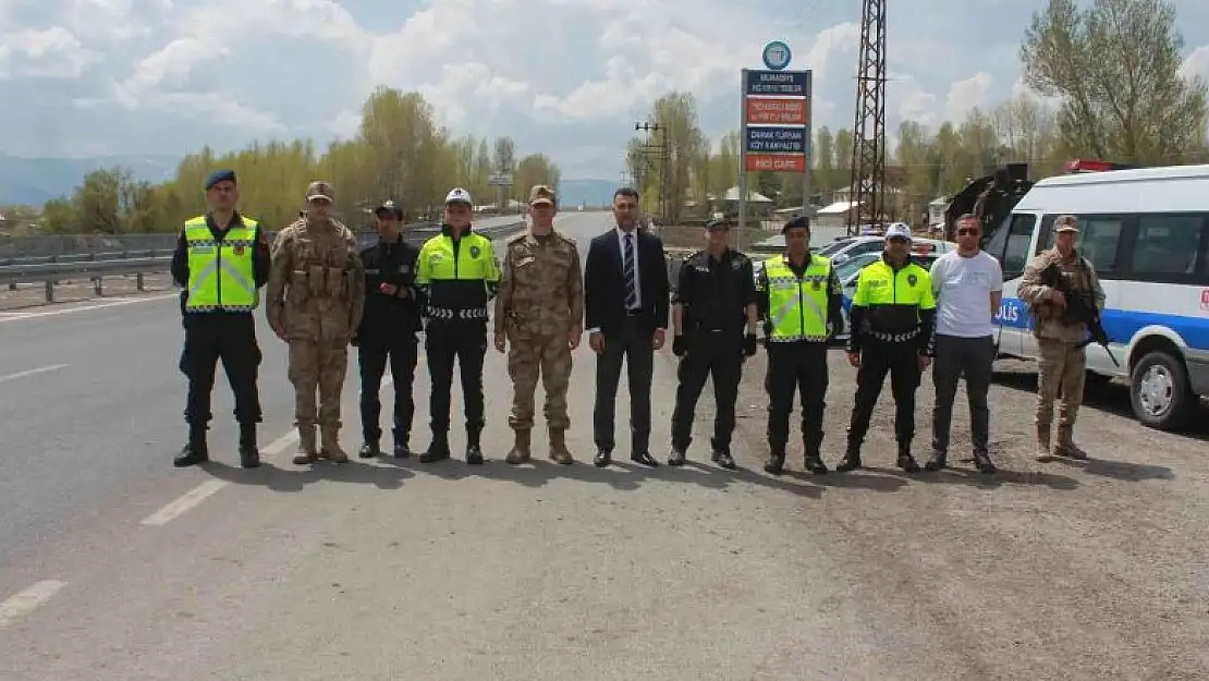 Muradiye'de trafik denetimi