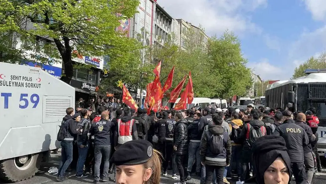 Beşiktaş'tan Taksim'e yürümek isteyen göstericilere müdahale