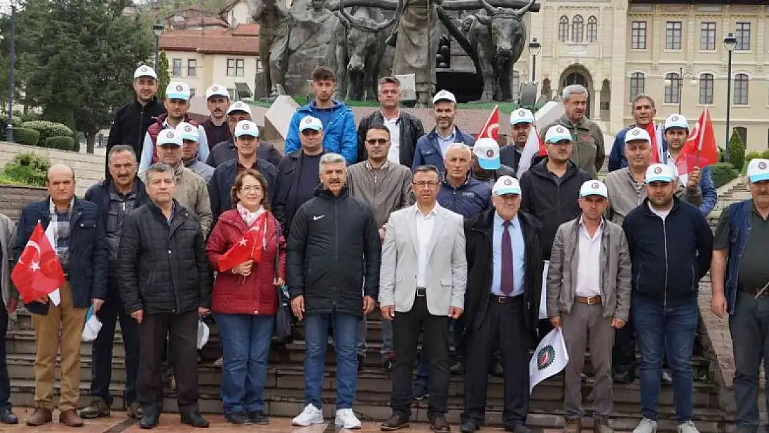 HAK-İŞ Konfederasyonu 1 Mayıs'ta Kastamonu'da bildiri okudu