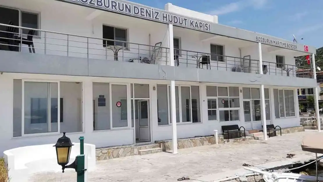 Marmaris Bozburun deniz hudut kapısı hizmete açıldı