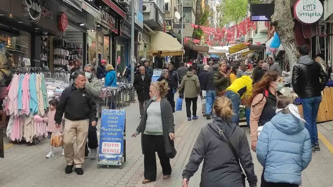 Bandırma'da bayram arefesi yoğunluğu