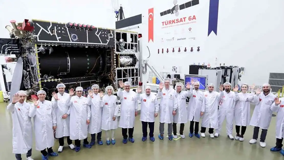 TURKSAT 6A'ya Türk mühendisleri ve teknisyenleri damga vurdu