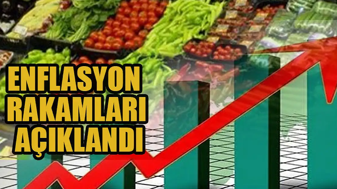 Enflasyon rakamları açıklandı