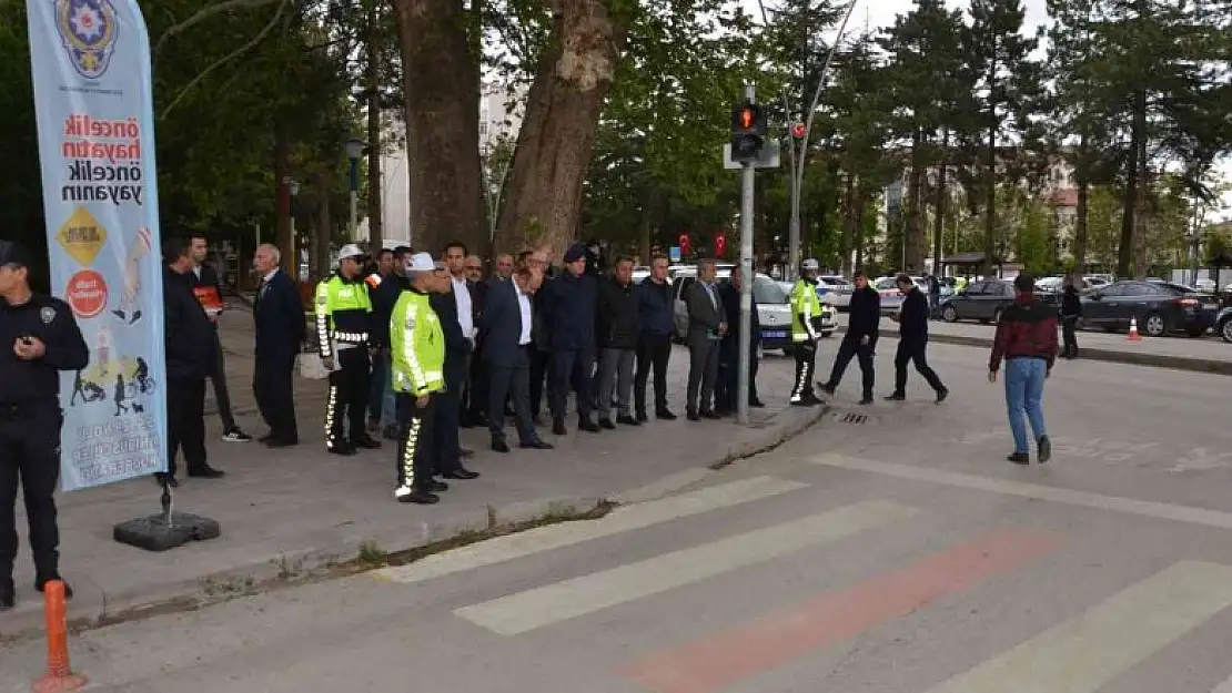 Ereğli'de 'Yayalar için 5 adımda güvenli trafik' etkinliği düzenlendi