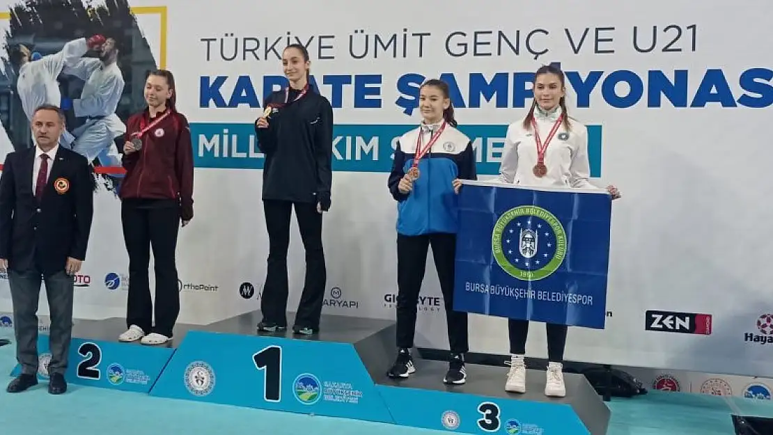 Selçuklu Belediyespor'lu Vesile'den  bronz madalya