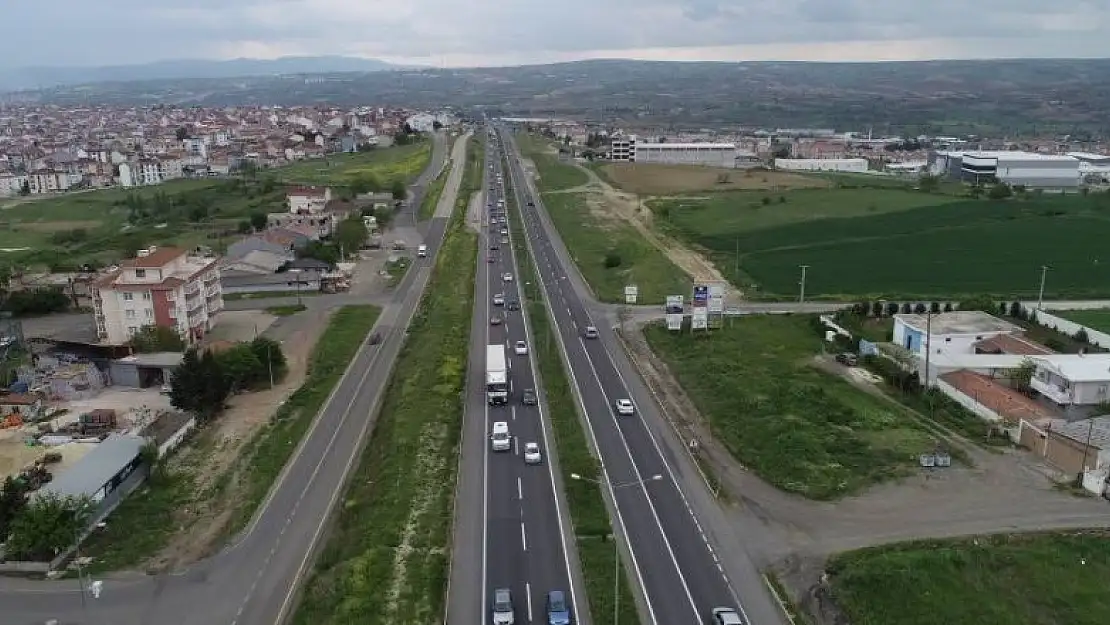 Tekirdağ yollarında tatil dönüşü yoğunluğu