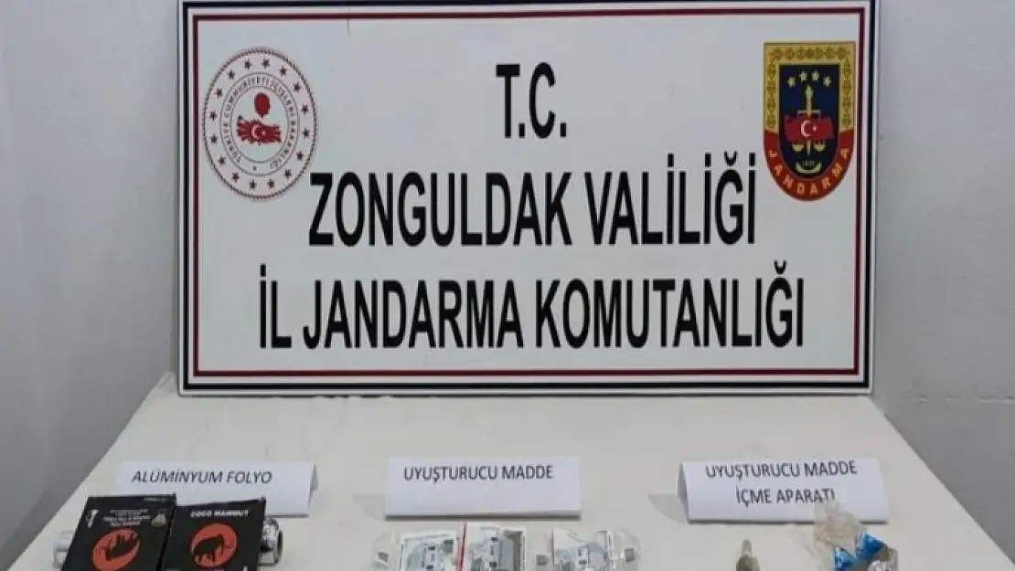 Zonguldak'ta uyuşturucu operasyonu