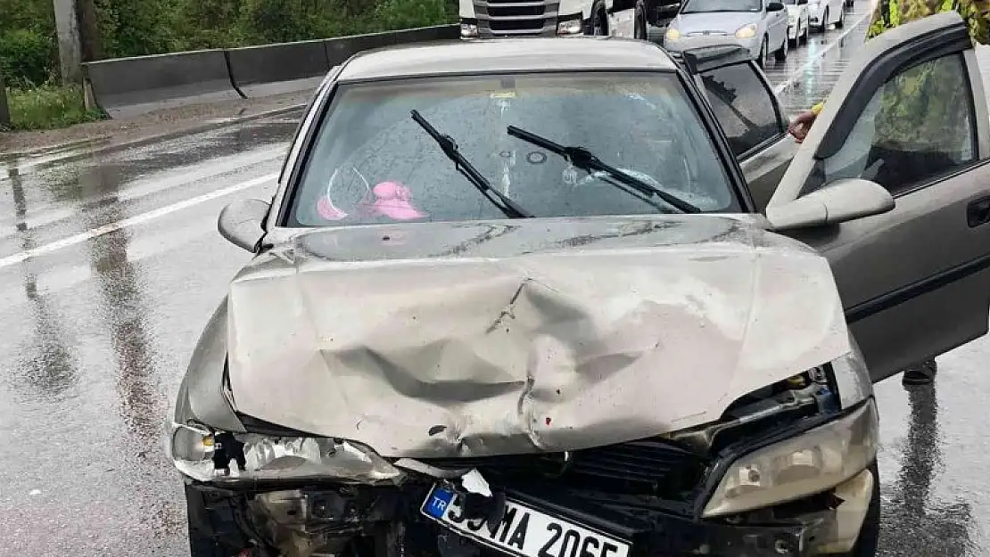 Samsun'da trafik kazası: 3 yaralı