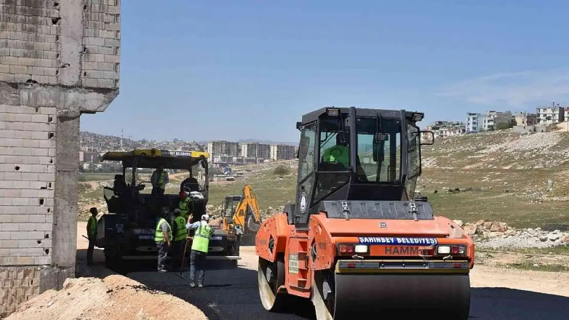 Şahinbey'de bahar ile birlikte asfalt çalışmaları hız kazandı