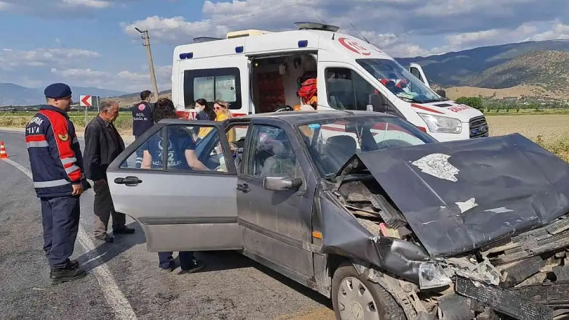 Aydın'da trafik kazası: 2 yaralı