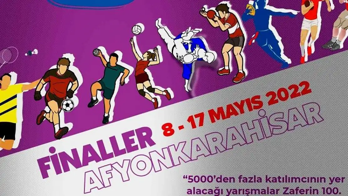 Afyonkarahisar'da 10 branşta 5 bin sporcu yarışacak