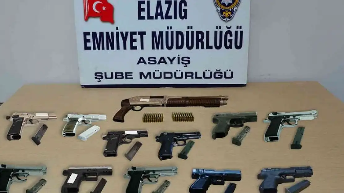 Elazığ'da asayiş ve şok uygulamaları: 110 şüpheli yakalandı