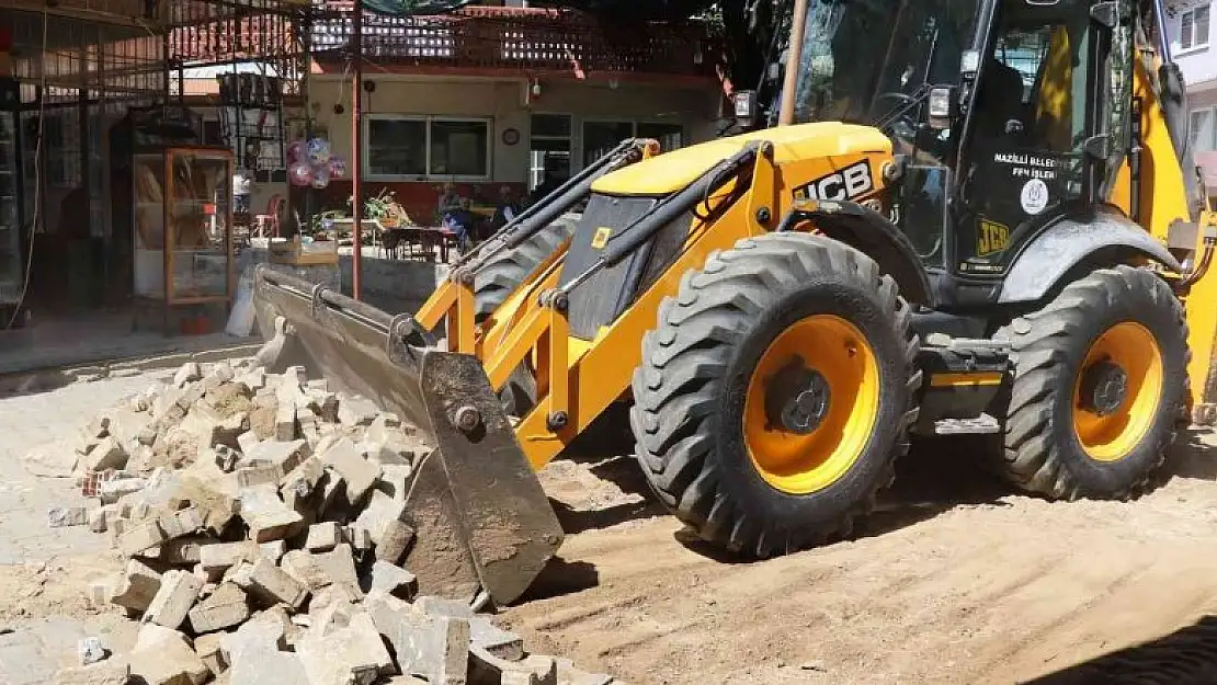 Nazilli Belediyesi, Bayındır'da çalışmalarını sürdürüyor