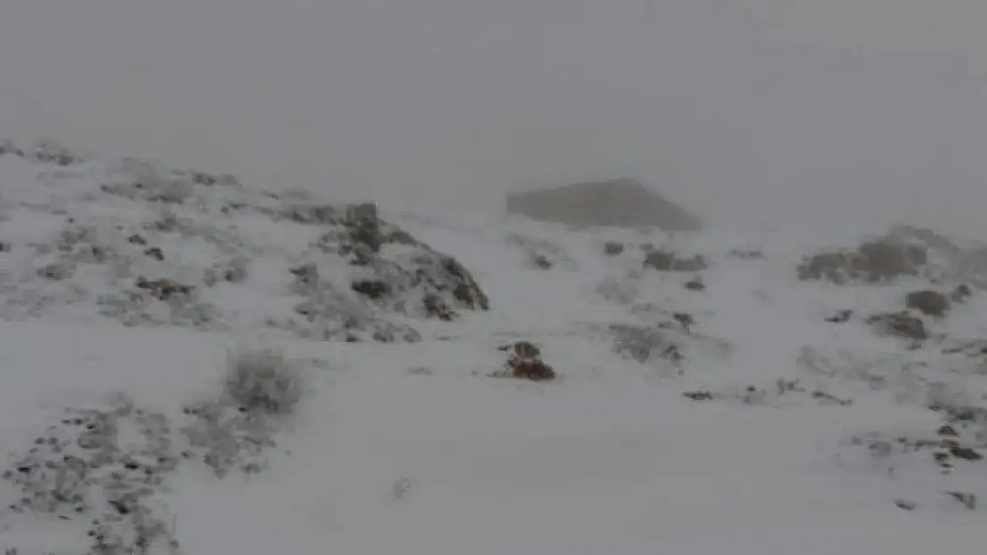 Mayıs ayında Nemrut'ta kar sürprizi