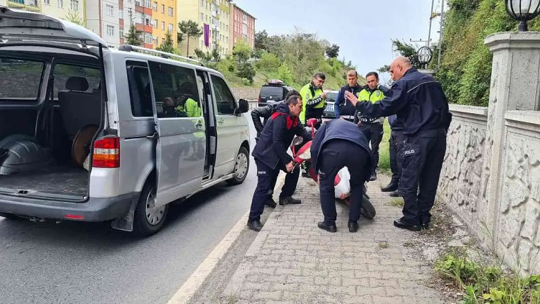 Zonguldak'ta trafik kazası: 1 yaralı