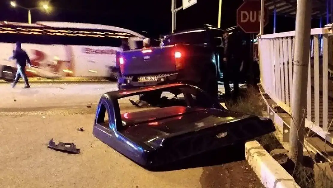 Sivas'ta trafik kazası: 1 ölü, 2 yaralı