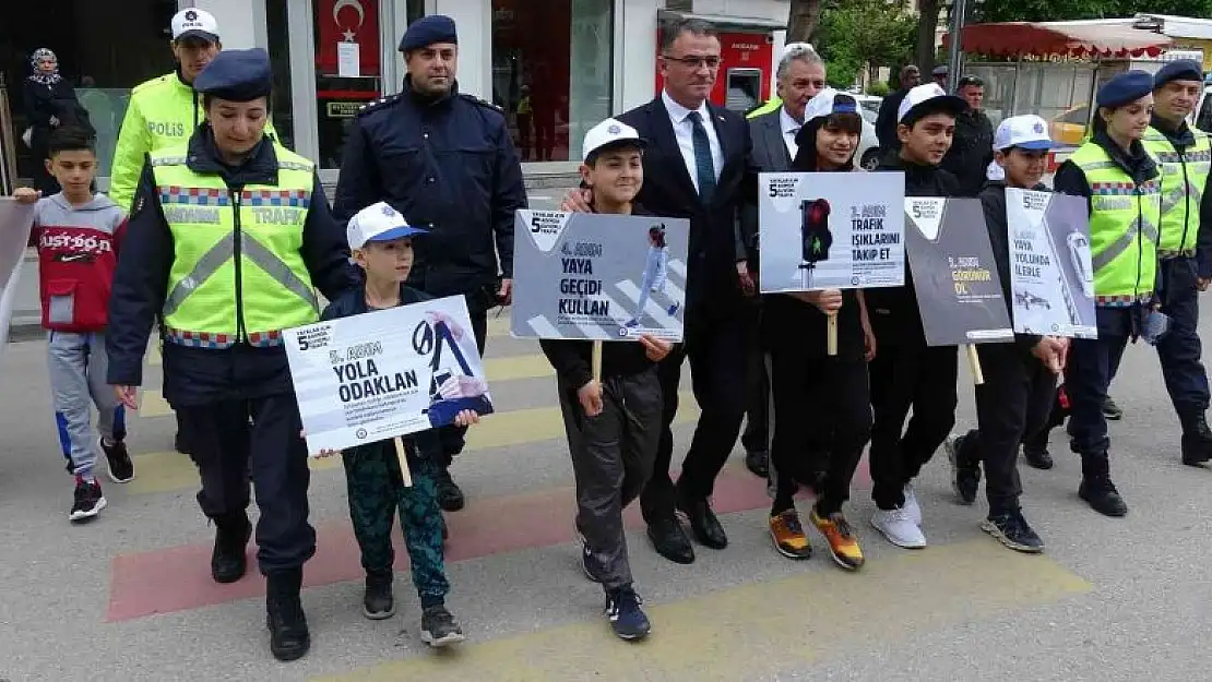 Tokat'ta yayalar için güvenli trafik uygulaması