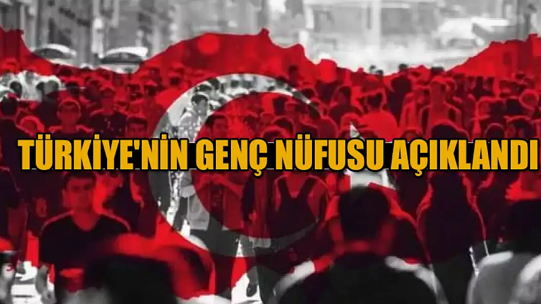 Türkiye'nin genç nüfusu açıklandı