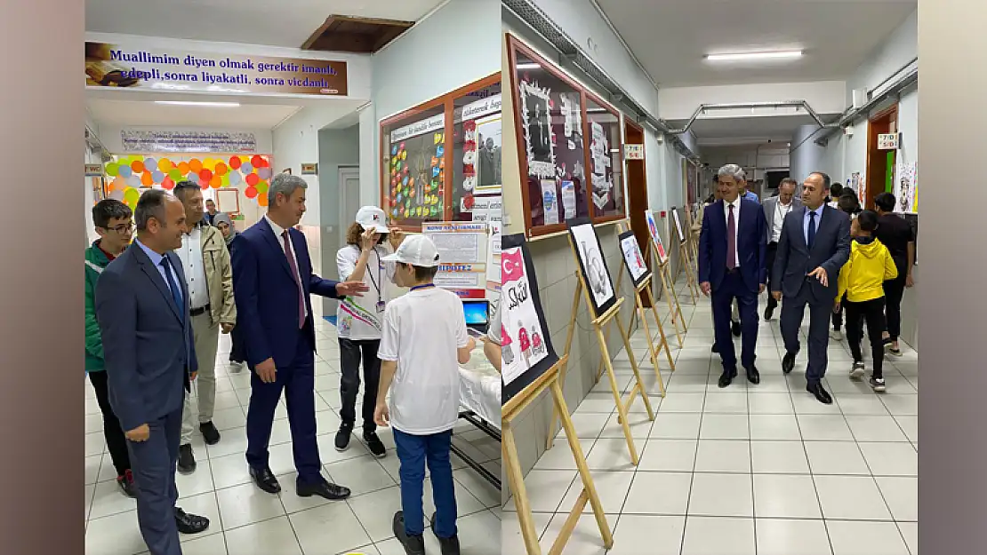 Namık Kemal Ortaokulunda Bilim Fuarı Sergisi