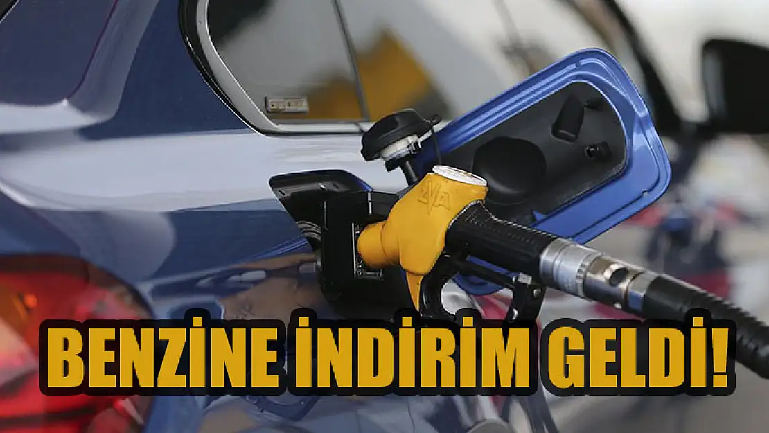 Benzine indirim geldi: Pompaya yansıdı!