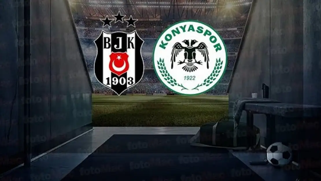 Beşiktaş-Konyaspor! İlk 11'ler