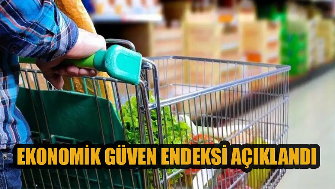 Ekonomik güven endeksi açıklandı