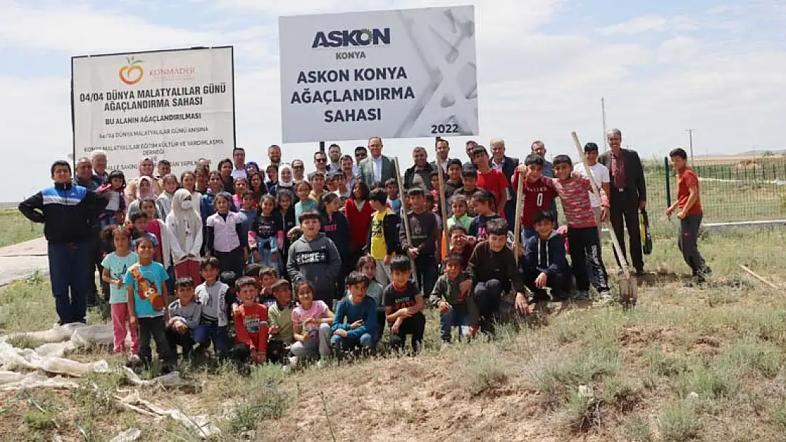 ASKON Konya'dan hem sosyal sorumluluk hem vefa örneği