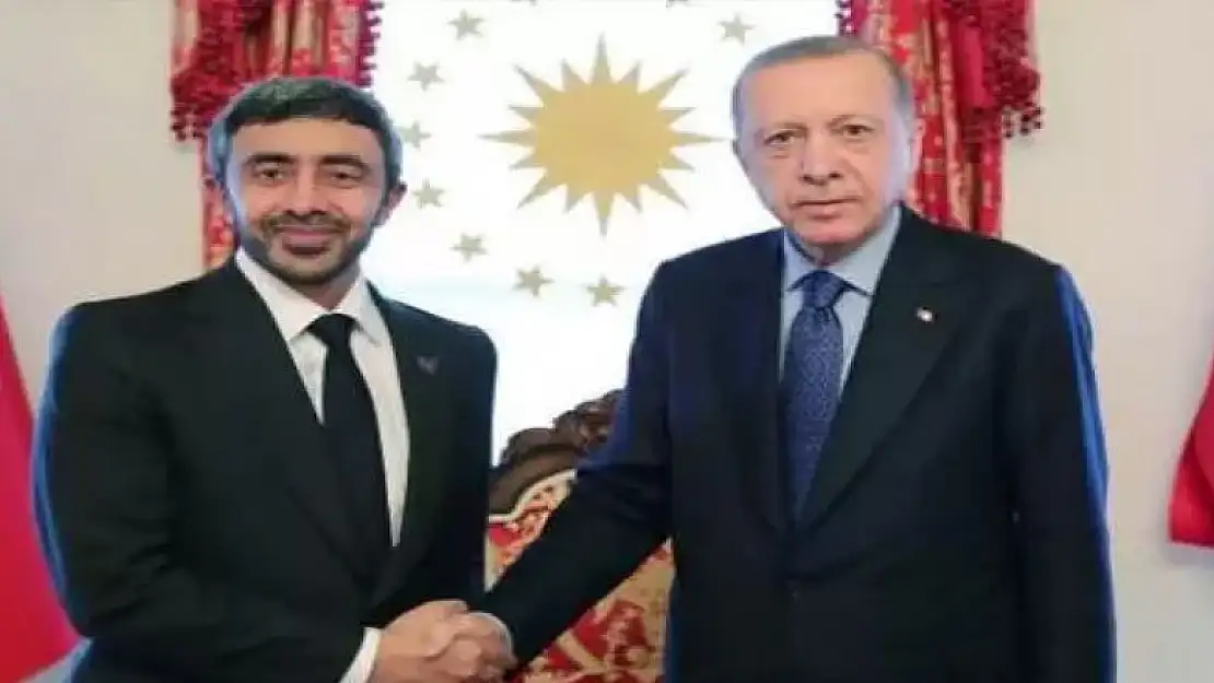 Başkan Erdoğan, BAE Dışişleri Bakanı Al Nahyan'ı kabul etti