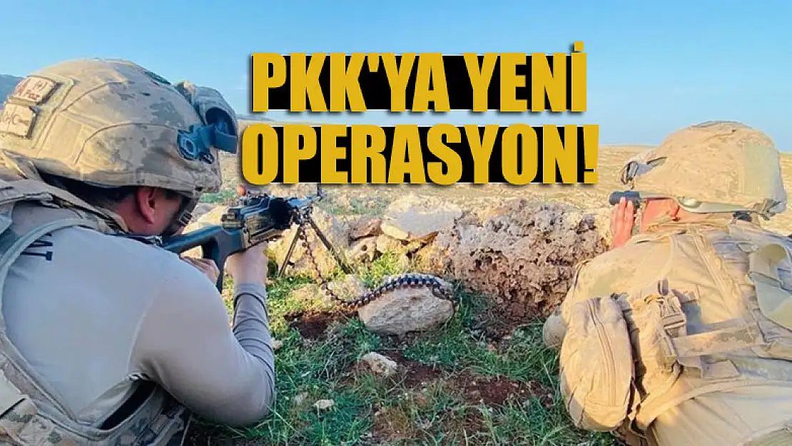 İçişleri duyurdu: PKK'ya yeni operasyon