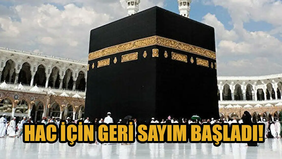 Hac için geri sayım başladı!