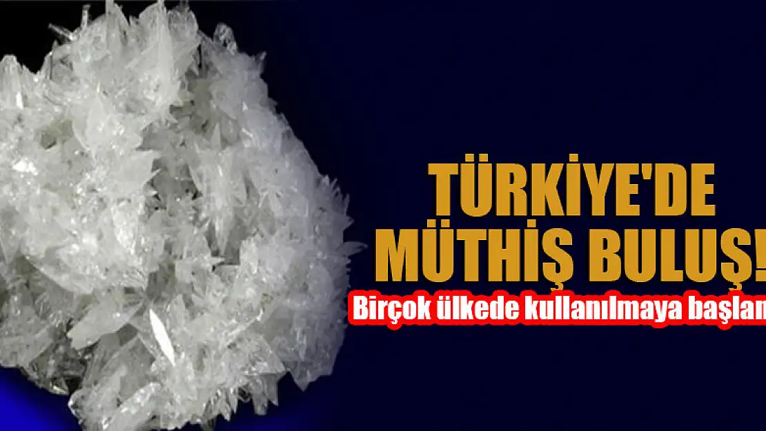 Türkiye'de müthiş buluş! Birçok ülkede kullanılmaya başlandı