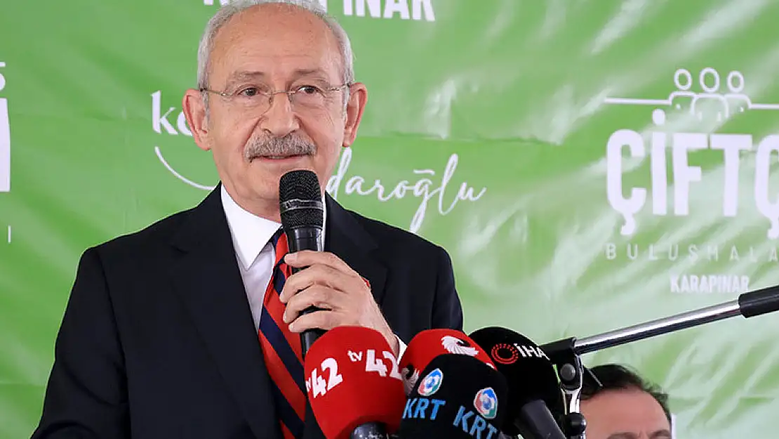 Kemal Kılıçdaroğlu, Konya'da kadın çiftçilerle buluştu