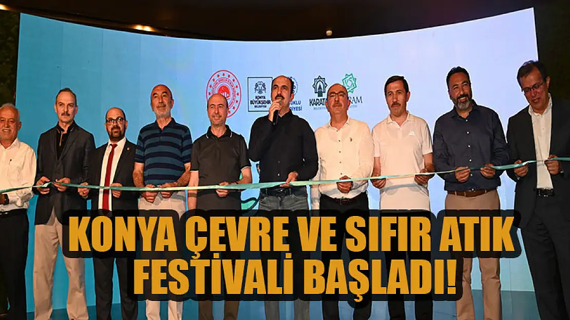 Konya Çevre ve Sıfır Atık Festivali başladı