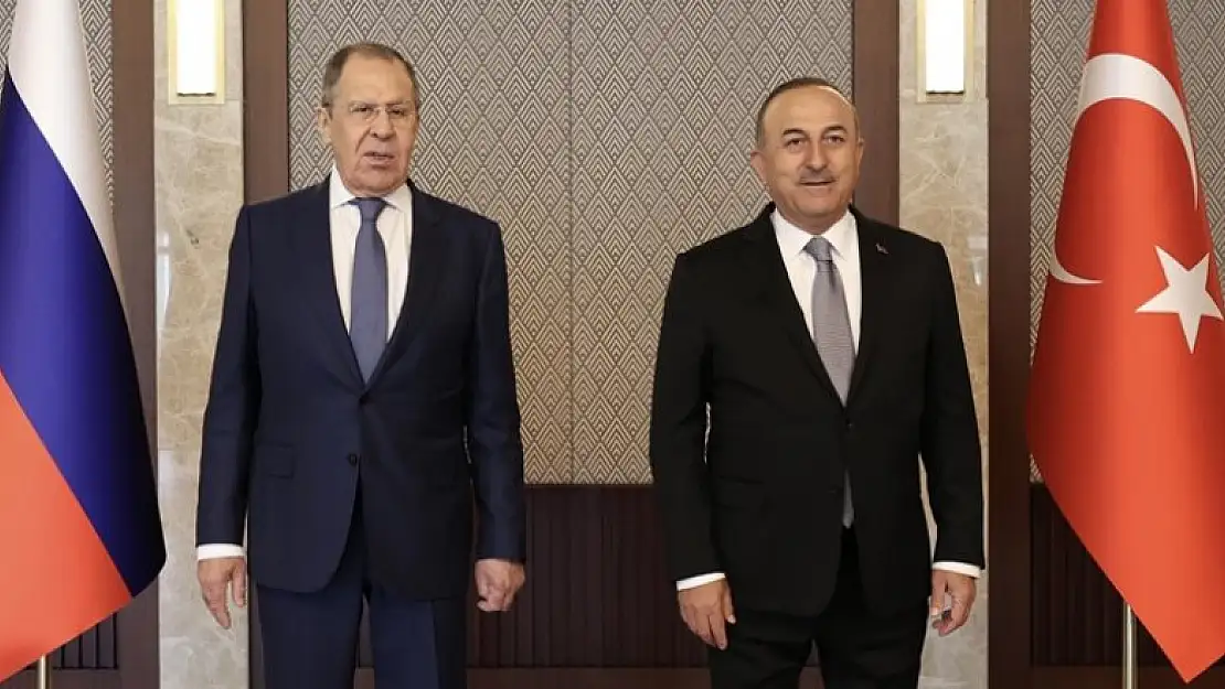 Dışişleri Bakanı Çavuşoğlu, Rus mevkidaşı Lavrov ile görüştü