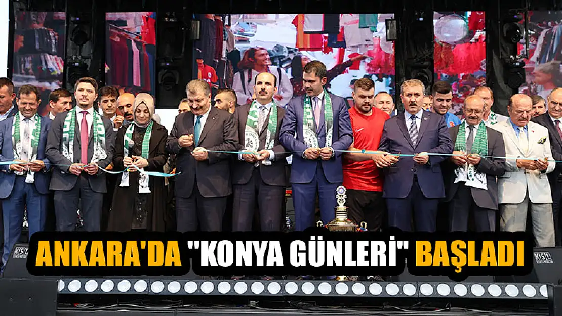 Ankara'da 'Konya Günleri' başladı