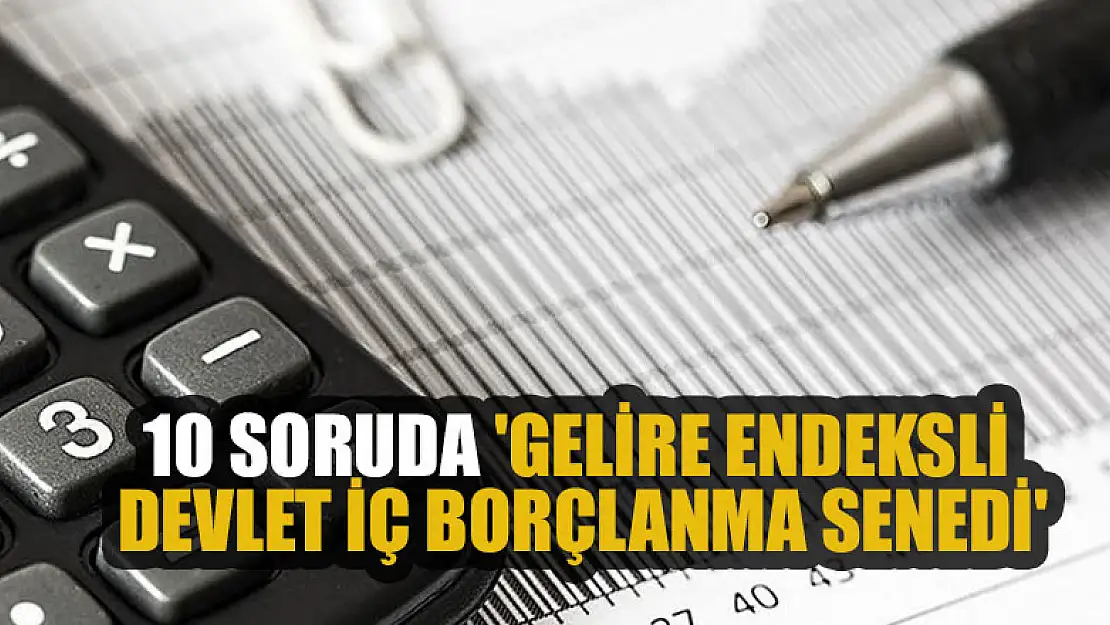 10 soruda 'gelire endeksli devlet iç borçlanma senedi'