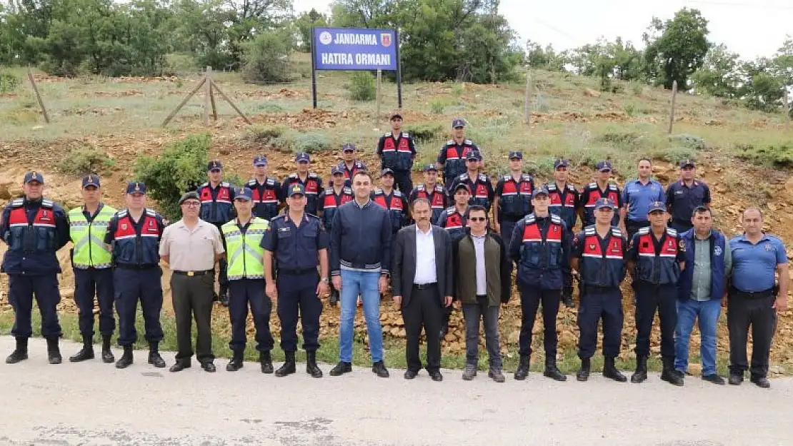 Hadim Jandarma Komutanlığı 183. yılını fidan dikerek kutladı