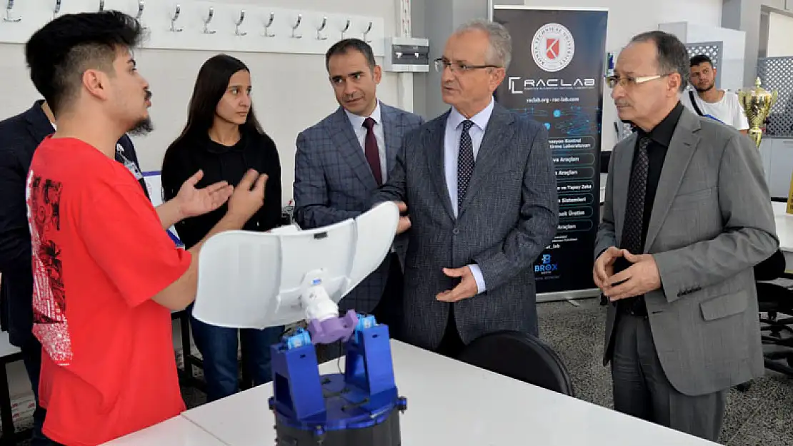 Robotik, Otomasyon, Kontrol Araştırma Geliştirme Laboratuvarı açıldı