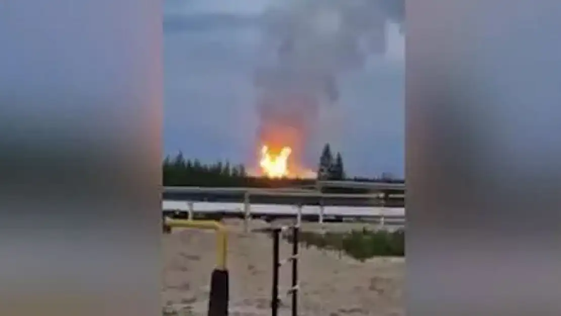 Rusya'nın en büyük gaz sahasında patlama