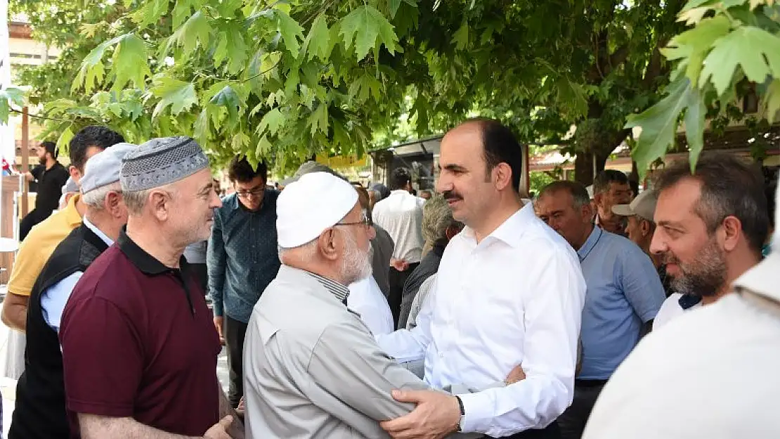 Başkan Altay Kapu Camii'nde Vatandaşlarla Buluştu