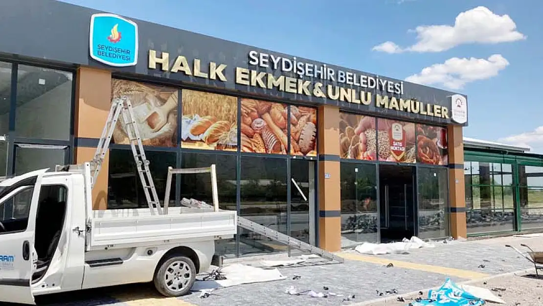 Seydişehir Halk Ekmek kendi ekmeğini çıkarmaya başladı