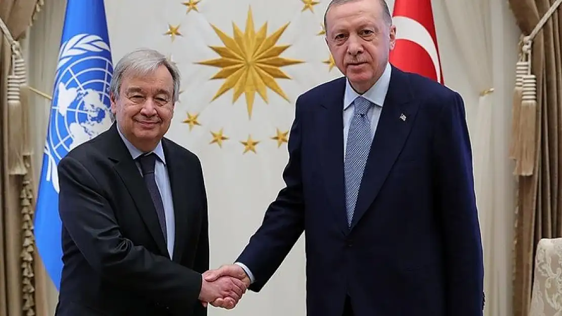 Cumhurbaşkanı Erdoğan, BM Genel Sekreteri Guterres ile görüştü