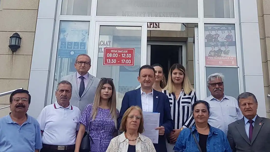 CHP Konya İl Başkanı Bektaş'tan, suç duyurusu