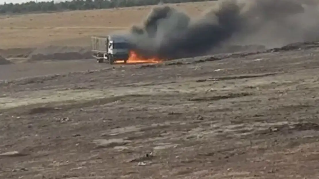 İçişleri Bakanlığı duyurdu:  Bomba yüklü kamyon imha edildi!