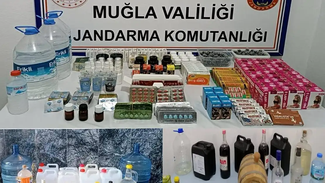 83 litre sahte alkol ele geçirildi!