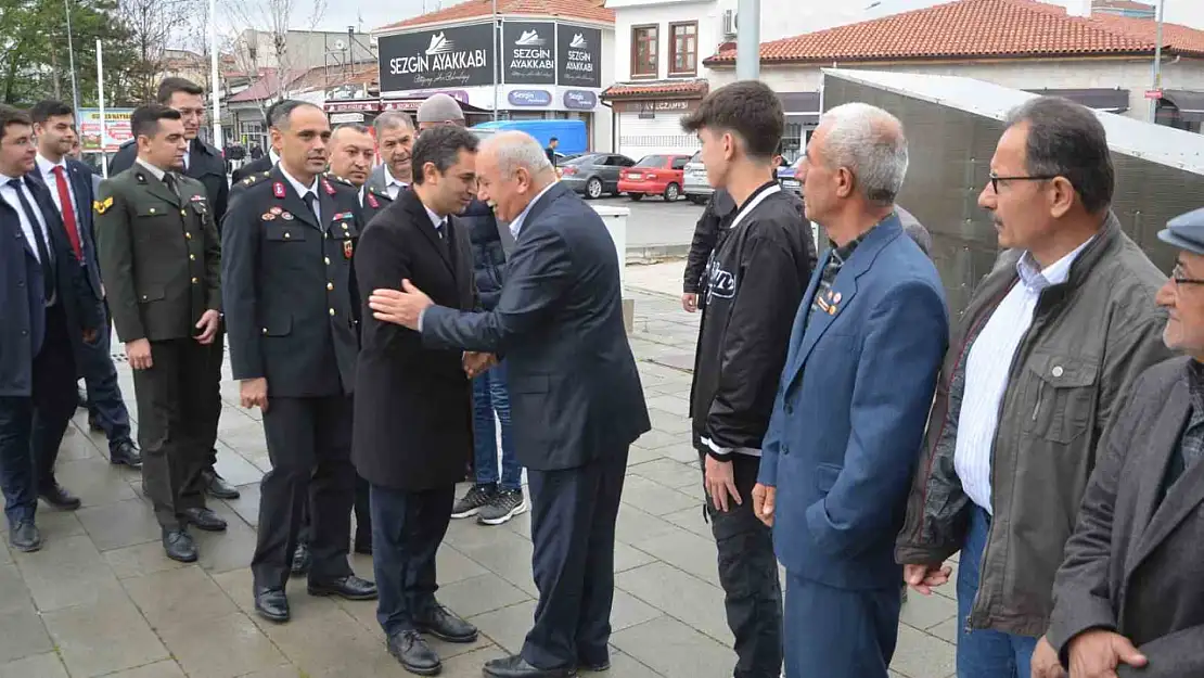 Ereğli'de protokol üyeleri bayramlaştı